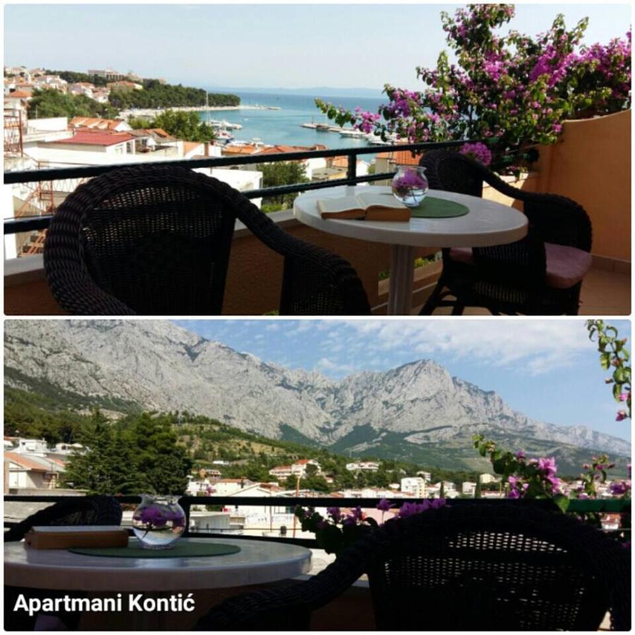 Apartmani Kontic Baška Voda Kültér fotó